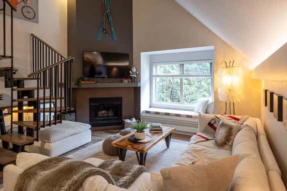 Exquisite 3BR: Steps To Creekside Gondola, Fireplace, HotTub. Sleeps 8 - Image 1